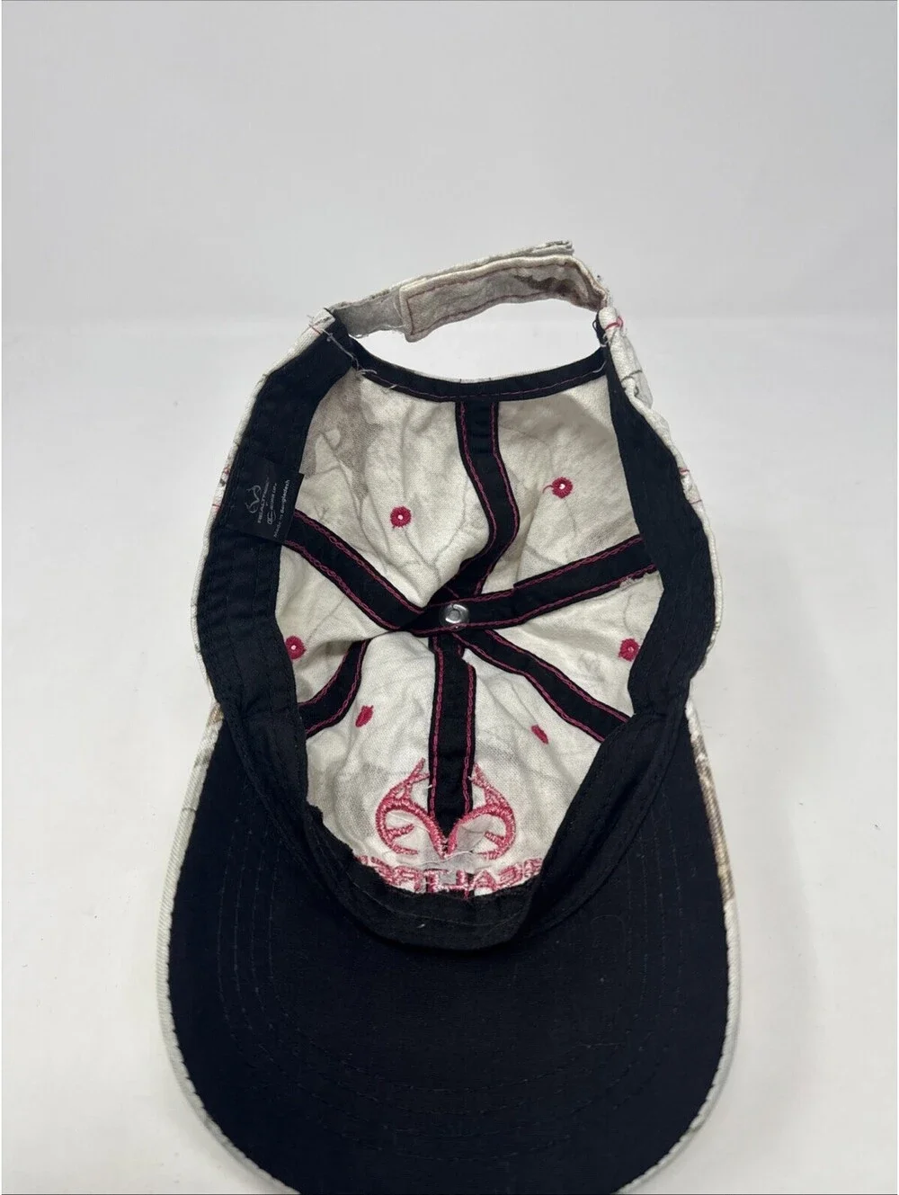 Real tree Camo Girls Hat Adjustable